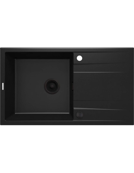 Deante Eridan Granīta izlietne, 1 bļoda ar noteku ZQE_N113