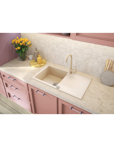 Deante Evora Granīta izlietne, 1 bļoda ar noteku ZQJ_511A