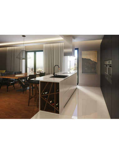 Deante Eridan Granīta izlietne, 1,5 bļoda ZQE_N503