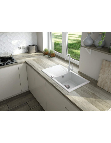 Deante Evora Granīta izlietne, 1 bļoda ar noteku ZQJ_A113