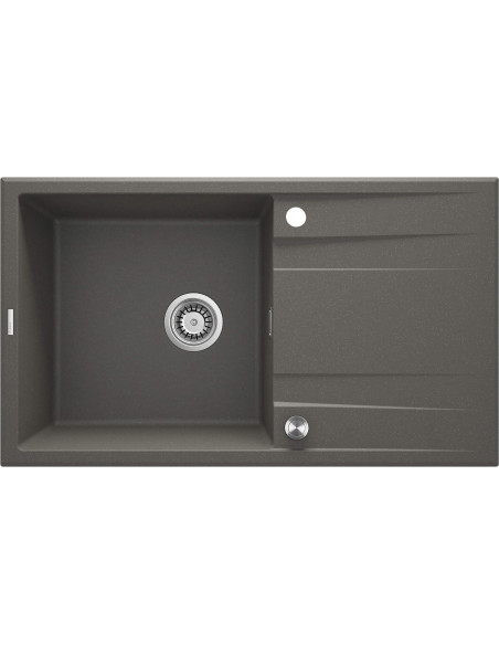 Deante Eridan Granīta izlietne, 1 bļoda ar noteku ZQE_T113