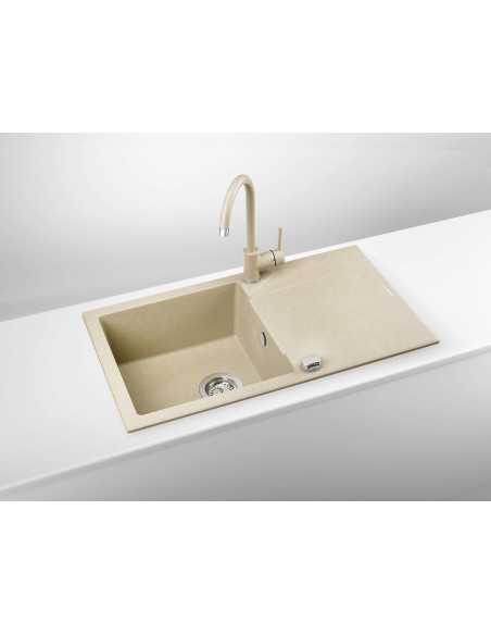 Deante Evora Granīta izlietne, 1 bļoda ar noteku ZQJ_7113