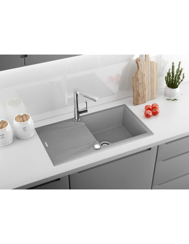 Deante Evora Granīta izlietne, 1 bļoda ar noteku ZQJ_S113