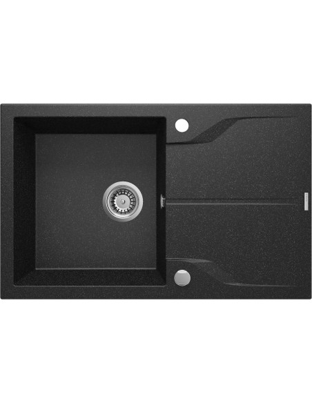 Deante Andante Granīta izlietne, 1 bļoda ar noteku ZQN_2113