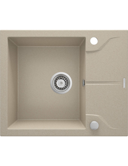 Deante Andante Granīta izlietne, 1 bļoda ar noteku ZQN_711A