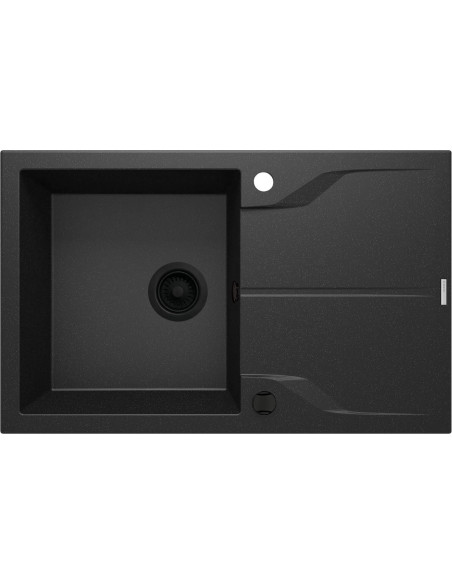 Deante Andante Granīta izlietne, 1 bļoda ar noteku ZQN_G113