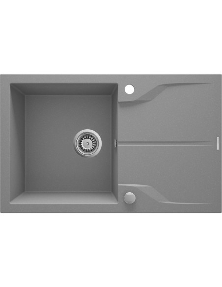 Deante Andante Granīta izlietne, 1 bļoda ar noteku ZQN_S113