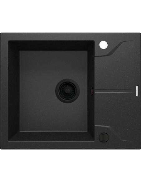 Deante Andante Granīta izlietne, 1 bļoda ar noteku ZQN_G11A