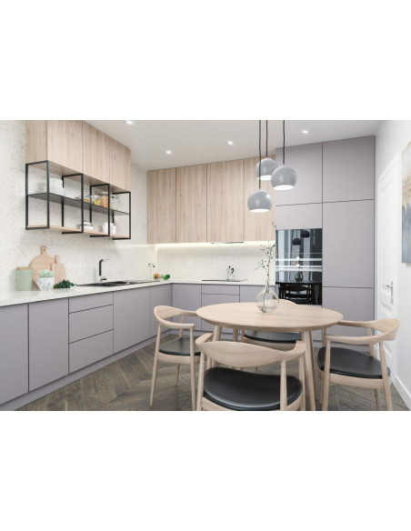 Deante Andante Granīta izlietne, 2-bļoda ar noteci ZQN_G213