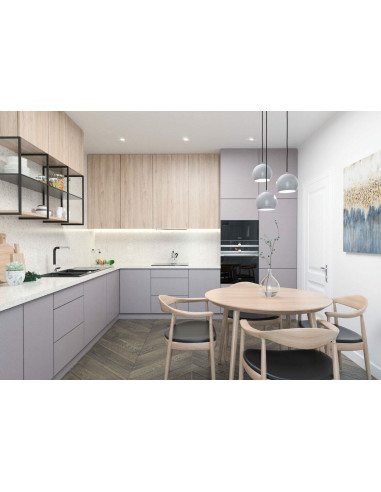 Deante Andante Granīta izlietne, 2-bļoda ar noteci ZQN_G213