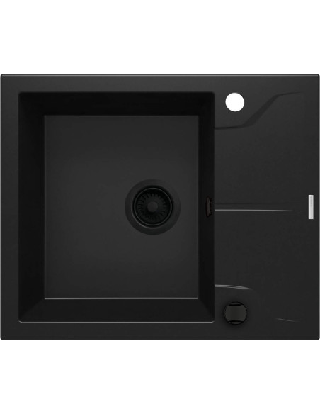 Deante Andante granīta izlietne, 1 bļoda ar notecinātāju ZQN_N11A