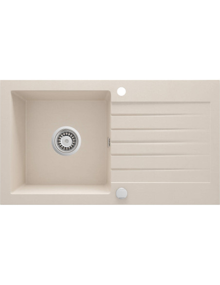 Deante Zorba Granīta izlietne, 1 bļoda ar noteku ZQZ_5113