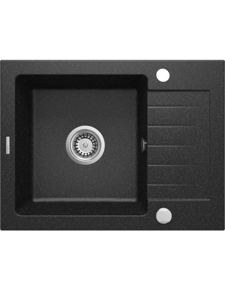 Deante Zorba Granīta izlietne, 1 bļoda ar noteku ZQZ_211A