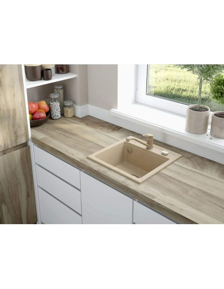 Deante Zorba Granīta izlietne, 1-bļoda ZQZ_7103