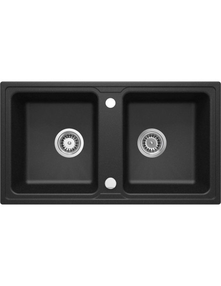 Deante Zorba Granīta izlietne, 2-bļodas ZQZ_G203