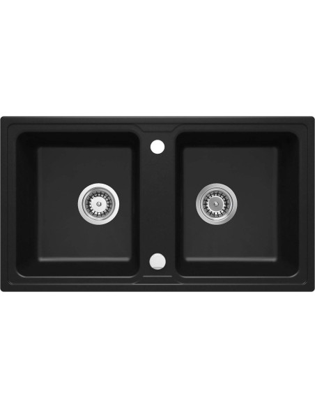 Deante Zorba Granīta izlietne, 2-bļodas ZQZ_N203