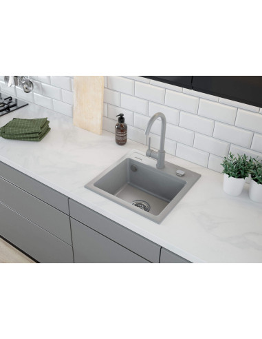 Deante Zorba Granīta izlietne, 1-bļoda ZQZ_S103