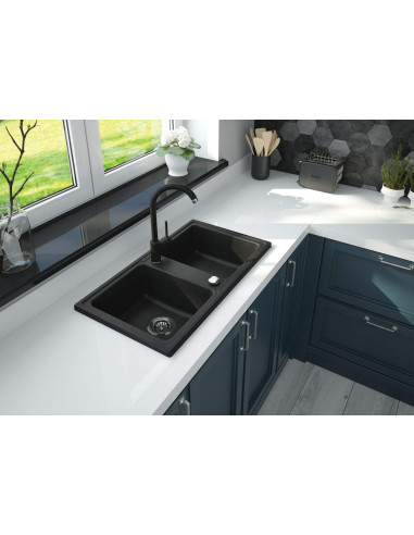 Deante Zorba Granīta izlietne, 2-bļodas ZQZ_S203