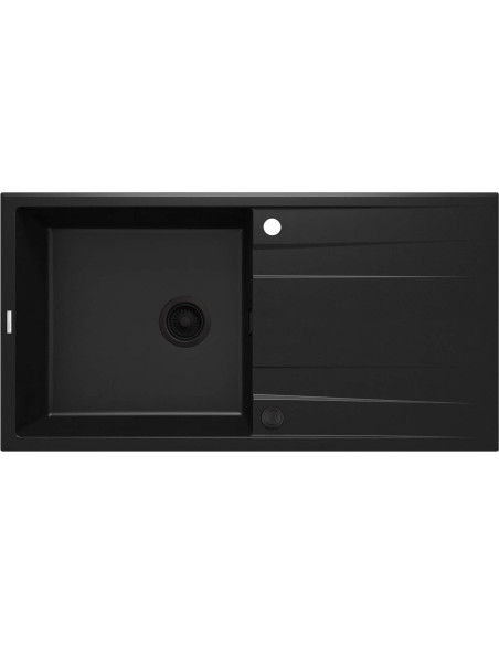 Deante Eridan Granīta izlietne, 1 bļoda ar noteku ZQE_N713