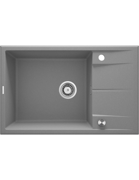 Deante Eridan Granīta izlietne, 1 bļoda ar noteku ZQE_S11B