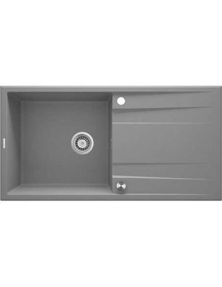 Deante Eridan Granīta izlietne, 1 bļoda ar noteku ZQE_S713