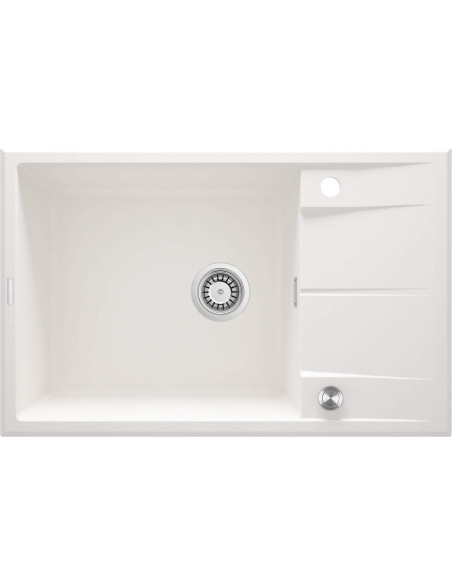 Deante Eridan granīta izlietne, 1 bļoda ar notecinājumu ZQE_A11B