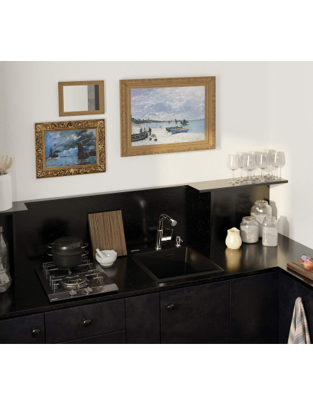 Deante Eridan granīta izlietne, 1 bļoda ZQE_N104