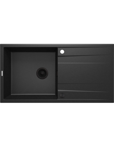 Deante Eridan granīta izlietne, 1 bļoda ar notecinājumu ZQE_G713