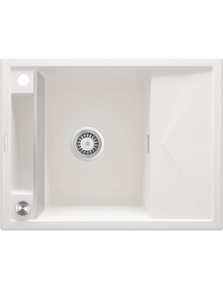 Deante Magnetic Magnetic granīta izlietne, 1 bļoda ar notecinājumu ZRM_A11A