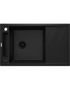 Deante Magnetic Magnetic granīta izlietne, 1 bļoda ar notecinājumu ZRM_N113
