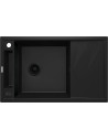 Deante Magnetic Magnetic granīta izlietne, 1 bļoda ar notecinājumu ZRM_N113