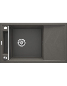 Deante Magnetic Magnetic granīta izlietne, 1 bļoda ar notecinājumu ZRM_T113