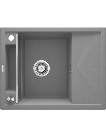 Deante Magnetic Magnetic granīta izlietne, 1 bļoda ar notecinājumu ZRM_S11A