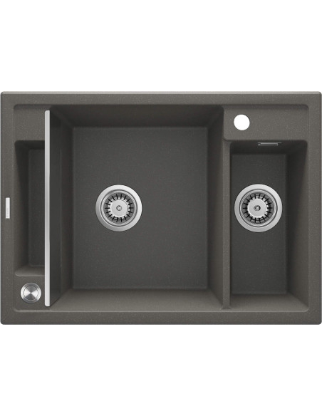 Deante Magnetic Magnētiskā granīta izlietne, 1,5 bļoda ZRM_T503