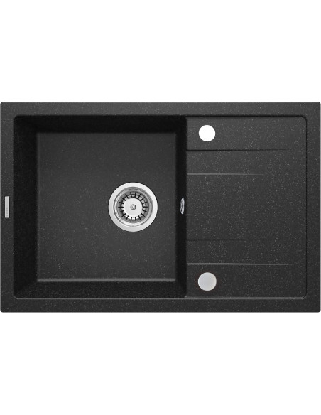 Deante Corio Granīta izlietne, 1-bļoda ar notekas sistēma ZRC_2113