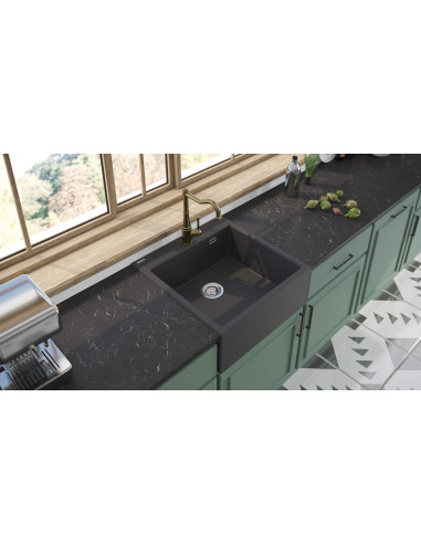 Deante Eridan Granīta izlietne, 1 bļoda ZQE_S10K