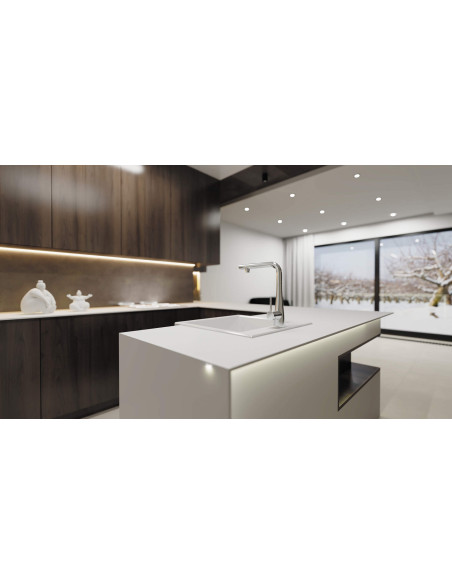 Deante Eridan Granīta izlietne, 1 bļoda ZQE_A10K