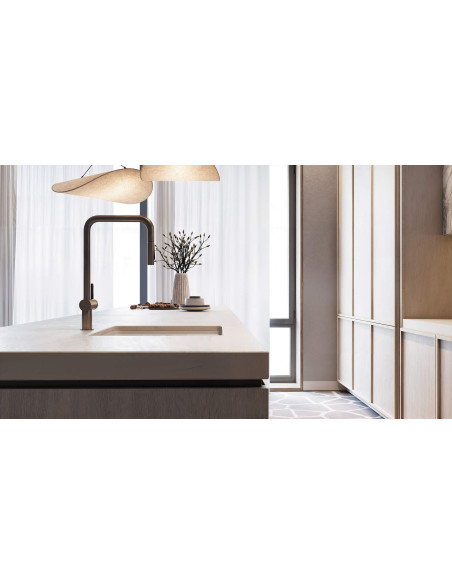 Deante Momi Granīta izlietne, 1 bļoda ZKM_A10A