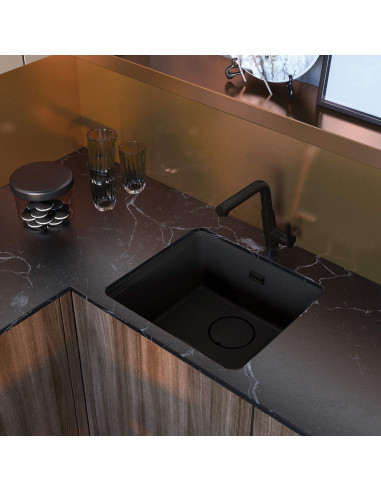 Deante Momi Granīta izlietne, 1-bļoda ZKM_G10A