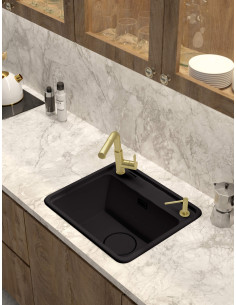 Deante Momi Granīta izlietne, 1-bļoda ZKM_G103 2