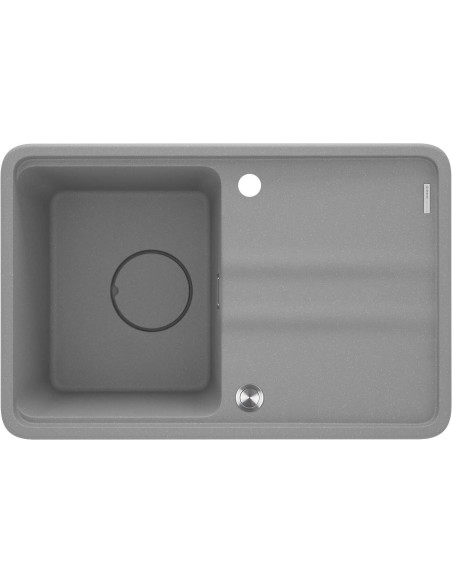 Deante Momi Granīta izlietne, 1 bļoda ar noteku ZKM_S11A