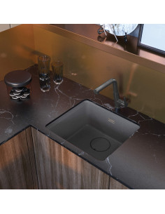 Deante Momi Granīta izlietne, 1-bļoda ZKM_S10A 2