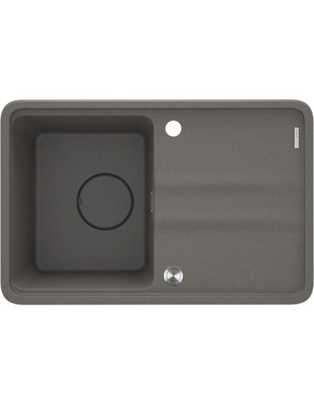 Deante Momi Granīta izlietne, 1 bļoda ar noteku ZKM_T11A