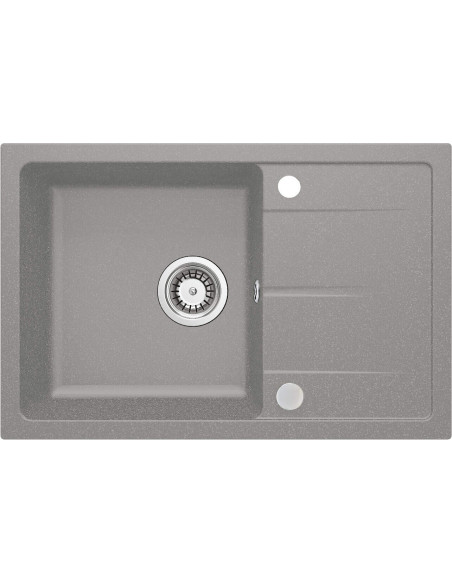 Deante Leda Granīta izlietne, 1-bļoda ar noteku ZRD_S113