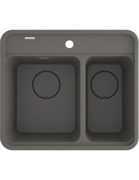 Deante Momi Granīta izlietne, 1,5 bļoda ZKM_T503