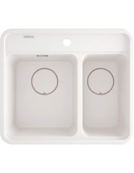 Deante Momi Granīta izlietne, 1,5 bļoda ZKM_A503