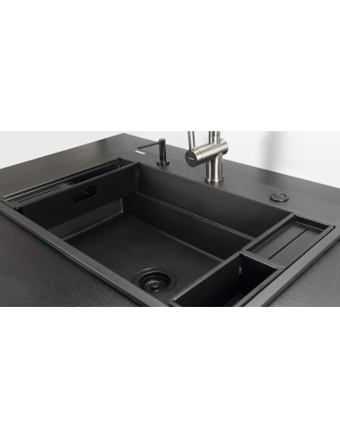 Deante Magnetic Magnetic granīta izlietne, 1 bļoda ZRM_N10B