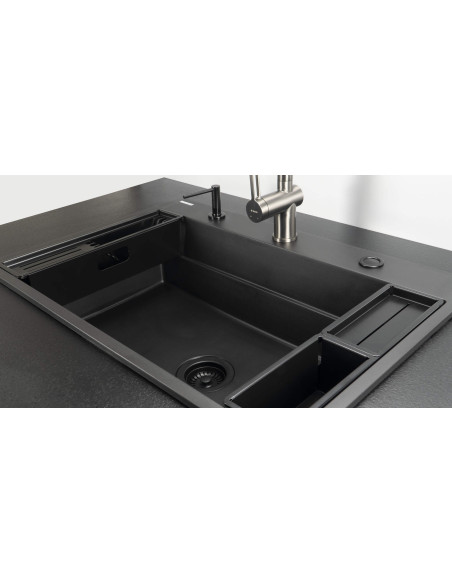 Deante Magnetic Magnetic granīta izlietne, 1 bļoda ZRM_N10B