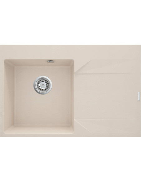 Deante Evora Granīta izlietne, 1 bļoda ar notecinājumu - labajā pusē ZQJ_511P