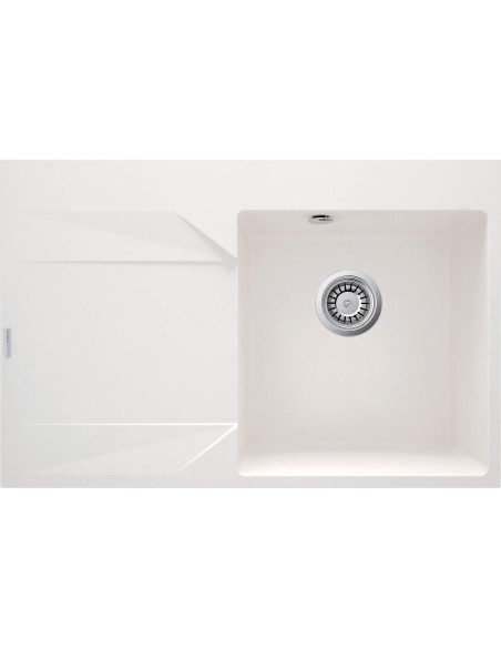 Deante Evora granīta izlietne, 1 bļoda ar notecinājumu - kreisajā pusē ZQJ_A11L